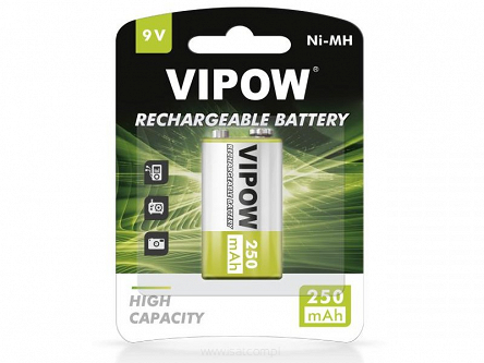 Akumulatorki VIPOW HF9 250 mAh Ni-MH 1sz/bl