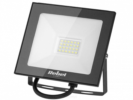 Reflektor naświetlacz  LED Rebel 20W 6500K (zimny biały) 1600lm czarny IP65