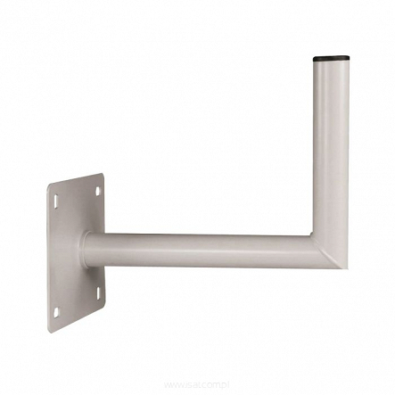 Uchwyt antenowy ścienny murowy 30cm czołowy US 38/300 jasny