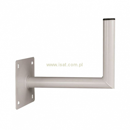 Uchwyt antenowy ścienny murowy 30cm czołowy US 38/300 jasny