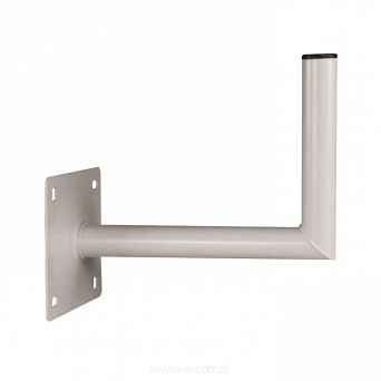 Uchwyt antenowy ścienny murowy 30cm czołowy US 38/300 jasny