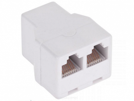 rozgałęźnik komputerowy GN na 2xGN RJ45