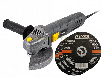 Szlifierka kątowa 720W 125mm fleks +3x tarcza YATO