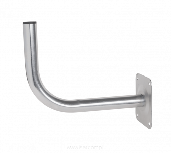 Uchwyt antenowy ścienny murowy 40cm czołowy US 38/400 wzmocniony