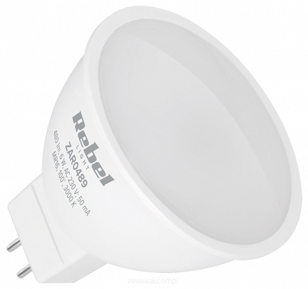 Lampa LED 6W MR16 480lm 3000K