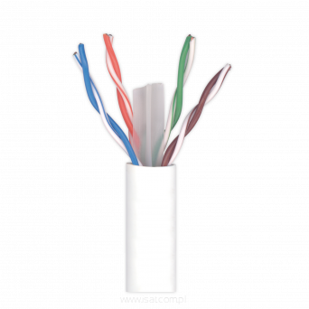 Kabel do transmisji danych skrętka DK6000 U/UTP Kat 6 Dca LSFH 24AWG 305m