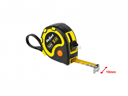 Miara zwijana Rebel o długości 5m i szerokości 19mm z blokadą 