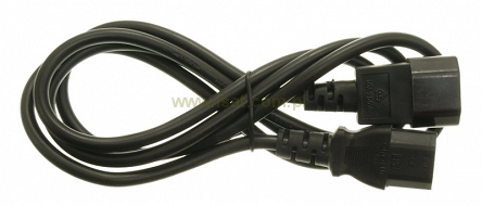 Przedłużacz komputerowy 230V do monitora 3,0m 3pin