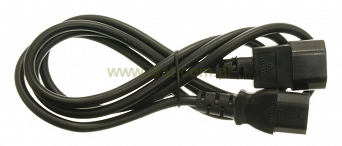 Przedłużacz komputerowy 230V do monitora 3,0m 3pin