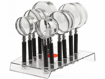 Zestaw lup "CLASSIC" 4D 50/65/75mm zestaw 12szt.