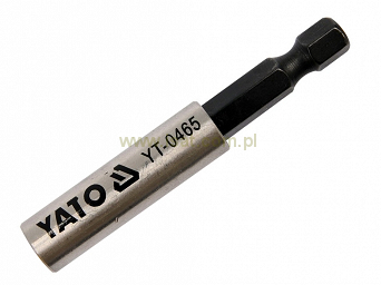 Uchwyt do końcówek wkrętakowych YATO YT-0465, magnetyczny 1/4"x 60 mm