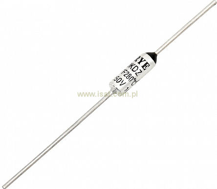 Bezpiecznik termiczny 10A 280st.C 250V SF280E