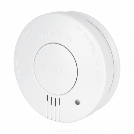 Bezprzewodowy czujnik dymu KD127C zasilany z baterii optyczny sensor fotoelektryczny