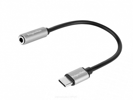 Przejściówka wtyk USB typ C na gniazdo Jack 3,5 stereo Kruger&Matz