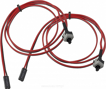 Przyciski do samodzielnego montażu START / RESET Akyga AK-CA-60