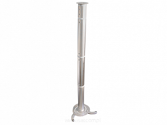 Długi uchwyt sufitowy 106cm do projektora, srebrny