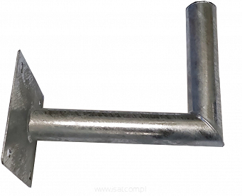 Uchwyt antenowy ścienny murowy 30cm czołowy US 50/300 Corab