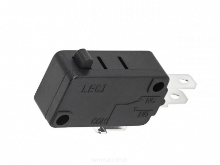 Przełącznik ON-OFF monostabilny 3 pin 230V MS801 krańcowy NC