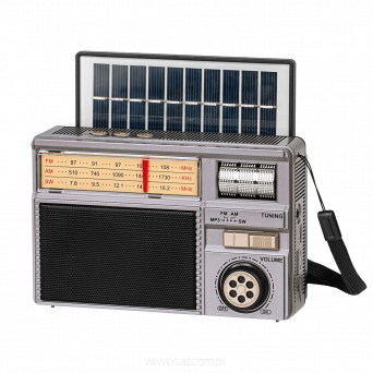 Radio przenośne analogowe solarne Kruger&Matz model KM0831