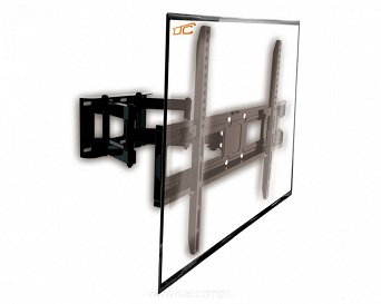 Uchwyt ścienny do LCD 37-99" z regulacją, 2 ramiona do 45kg