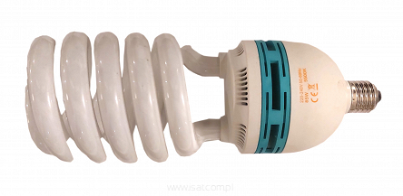 używana żarówka fotograficzna spiralna 85W gwint E27 5500K