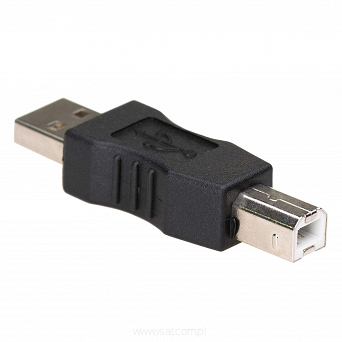 Adapter Akyga AK-AD-29 przejście z USB A (m) / USB B (m)