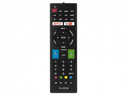 Pilot uniwersalny do TV LED/LCD Sharp ver.III