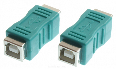 Przejście mufa USB B gniazdo-gniazdo złączka