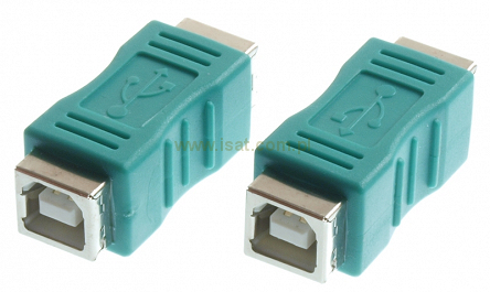 Przejście mufa USB B gniazdo-gniazdo złączka