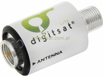Przedwzmacniacz antenowy DVB-T2 20dB 5-12V Digitsat DL20 47-862MHz