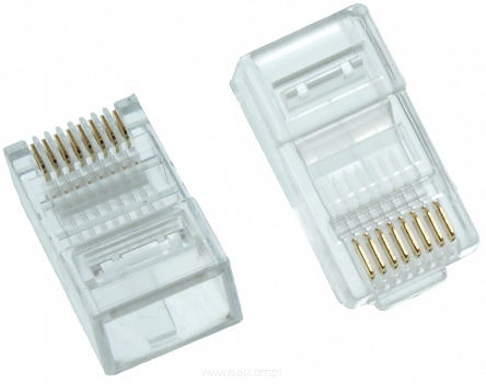 Wtyk modularny RJ45 8p8c LINKA 10sztuk