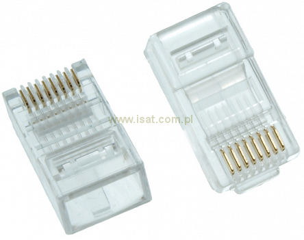 Wtyk modularny RJ45 8p8c LINKA 10sztuk