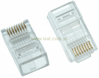 Wtyk modularny RJ45 8p8c LINKA 10sztuk